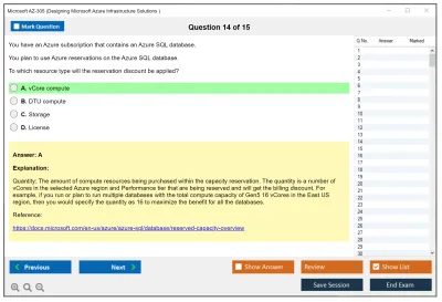 Microsoft AZ-305 Designing Microsoft Azure Infrastructure Solutions Practice test exam simulator test engine exam Prep practice test questions answers Image 14