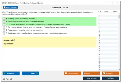 IBM C7010-013 IBM Curam V6.0.5 Business Analysis and Design Practice test exam simulator test engine exam Prep practice test questions answers Image 1