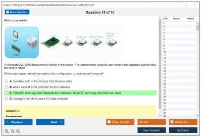 Nutanix NCM-MCI-5.20 Nutanix Certified Master - Multicloud Infrastructure (NCM-MCI) 5.20 Practice test exam simulator test engine exam Prep practice test questions answers Image 10