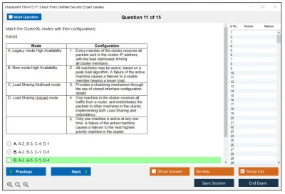 Checkpoint 156-915.77 Check Point Certified Security Expert Update Practice test exam simulator test engine exam Prep practice test questions answers Image 11