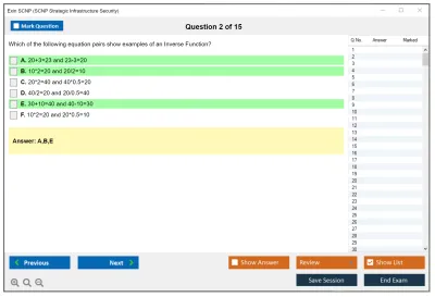 Exin SCNP SCNP Strategic Infrastructure Security Practice test exam simulator test engine exam Prep practice test questions answers Image 2