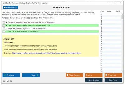 HashiCorp Terraform-Associate HashiCorp Certified: Terraform Associate Practice test exam simulator test engine exam Prep practice test questions answers Image 2