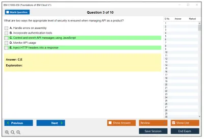 IBM C1000-039 Foundations of IBM Cloud V1 Practice test exam simulator test engine exam Prep practice test questions answers Image 3