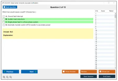 APC DU0-001 Data Center University Associate Certification Practice test exam simulator test engine exam Prep practice test questions answers Image 2