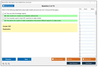 Splunk SPLK-1002 Splunk Core Certified Power User Exam Practice test exam simulator test engine exam Prep practice test questions answers Image 5