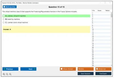 Huawei H19-322 HCS - Pre-Sales - Service Solution (overseas) Practice test exam simulator test engine exam Prep practice test questions answers Image 15