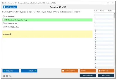 Salesforce Industries-CPQ-Developer Salesforce Certified Industries CPQ Developer Practice test exam simulator test engine exam Prep practice test questions answers Image 13