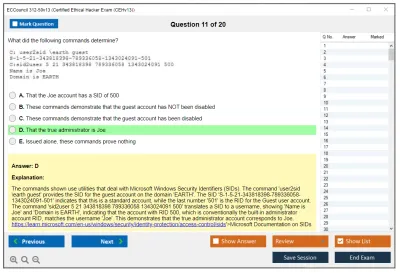ECCouncil 312-50v13 Certified Ethical Hacker Exam (CEHv13) Practice test exam simulator test engine exam Prep practice test questions answers Image 11