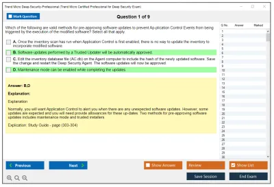 Trend Micro Deep-Security-Professional Trend Micro Certified Professional for Deep Security Exam Practice test exam simulator test engine exam Prep practice test questions answers Image 1