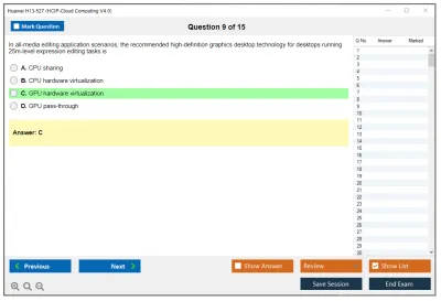 Huawei H13-527 HCIP-Cloud Computing V4.0 Practice test exam simulator test engine exam Prep practice test questions answers Image 9