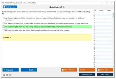 PMI PMI-200 PMI Agile Certified Practitioner (PMI-ACP)® Practice test exam simulator test engine exam Prep practice test questions answers Image 4
