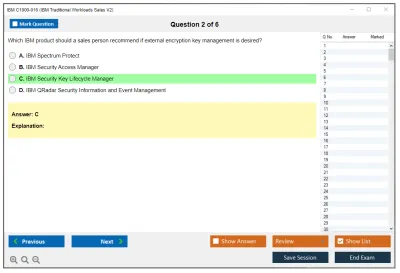 IBM C1000-016 IBM Traditional Workloads Sales V2 Practice test exam simulator test engine exam Prep practice test questions answers Image 2