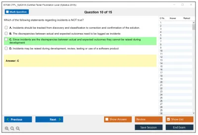 ISTQB CTFL_Syll2018 ISTQB Certified Tester Foundation Level (Syllabus 2018) Practice test exam simulator test engine exam Prep practice test questions answers Image 10