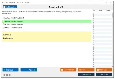 IBM C1000-020 IBM New Workloads Sales V2 Practice test exam simulator test engine exam Prep practice test questions answers Image 1