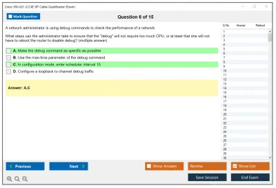 Cisco 350-021 CCIE SP Cable Qualification Exam Practice test exam simulator test engine exam Prep practice test questions answers Image 6