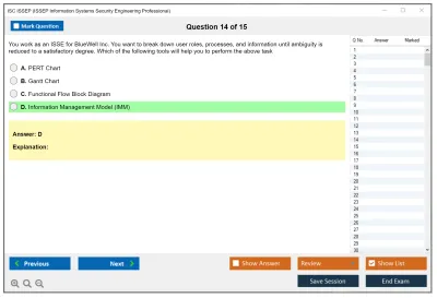 ISC2 ISSEP ISSEP Information Systems Security Engineering Professional Practice test exam simulator test engine exam Prep practice test questions answers Image 14
