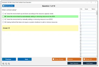 Checkpoint 156-560 Check Point Certified Cloud Specialist (CCCS) Practice test exam simulator test engine exam Prep practice test questions answers Image 1