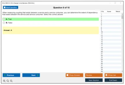SOA S90.03 SOA Design & Architecture Practice test exam simulator test engine exam Prep practice test questions answers Image 9