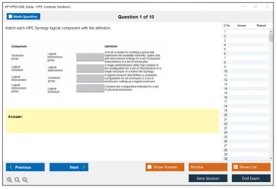 HP HPE0-S60 Delta - HPE Compute Solutions Practice test exam simulator test engine exam Prep practice test questions answers Image 1