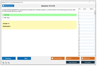 Huawei H12-711_V3.0 HCIA-Security V3.0 Practice test exam simulator test engine exam Prep practice test questions answers Image 19
