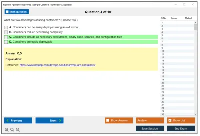 Network Appliance NS0-003 NetApp Certified Technology Associate Practice test exam simulator test engine exam Prep practice test questions answers Image 4