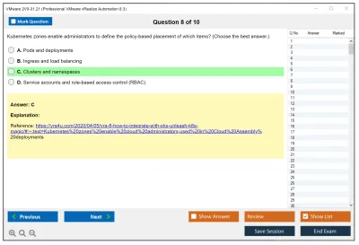 VMware 2V0-31.21 Professional VMware vRealize Automation 8.3 Practice test exam simulator test engine exam Prep practice test questions answers Image 8
