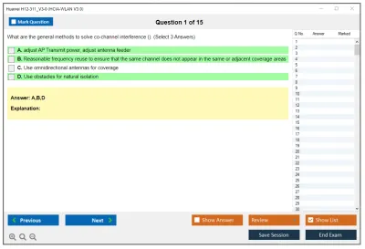 Huawei H12-311_V3.0 HCIA-WLAN V3.0 Practice test exam simulator test engine exam Prep practice test questions answers Image 1
