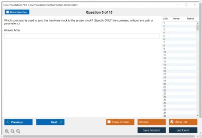 Linux Foundation LFCS Linux Foundation Certified System Administrator Practice test exam simulator test engine exam Prep practice test questions answers Image 5