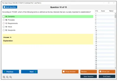 The Open Group OG0-093 TOGAF 9.2 Combined Part 1 and Part 2 Practice test exam simulator test engine exam Prep practice test questions answers Image 10
