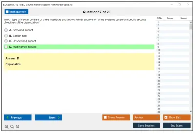 ECCouncil 312-38 Certified Network Defender (CND) Practice test exam simulator test engine exam Prep practice test questions answers Image 17