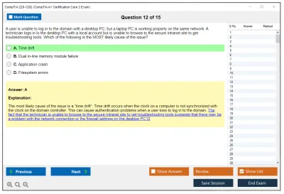 CompTIA 220-1102 CompTIA A+ Certification Core 2 Exam Practice test exam simulator test engine exam Prep practice test questions answers Image 12