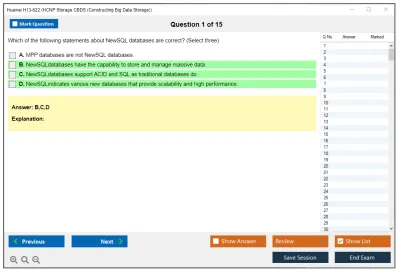 Huawei H13-622 HCNP Storage CBDS (Constructing Big Data Storage) Practice test exam simulator test engine exam Prep practice test questions answers Image 1