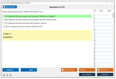 Cisco 700-501 SMB Specialization for Engineers Practice test exam simulator test engine exam Prep practice test questions answers Image 6