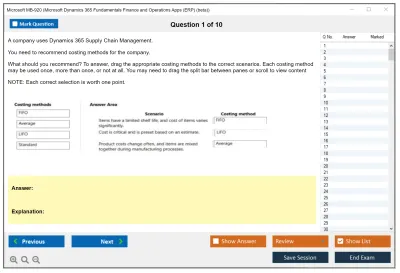 Microsoft MB-920 Microsoft Dynamics 365 Fundamentals Finance and Operations Apps (ERP) Practice test exam simulator test engine exam Prep practice test questions answers Image 1