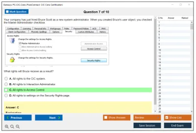 Genesys PC-CIC-Core PureConnect: CIC Core Certification Practice test exam simulator test engine exam Prep practice test questions answers Image 7