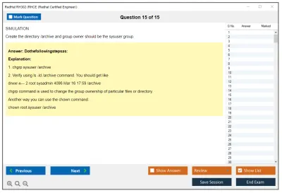 RedHat RH302 RHCE (Redhat Certified Engineer) Practice test exam simulator test engine exam Prep practice test questions answers Image 15