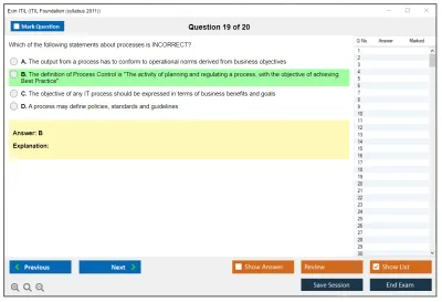 Exin ITIL ITIL Foundation (V4) Practice test exam simulator test engine exam Prep practice test questions answers Image 19