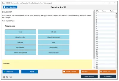 Cisco 350-801 Implementing Cisco Collaboration Core Technologies (350-801 CLCOR) Practice test exam simulator test engine exam Prep practice test questions answers Image 1
