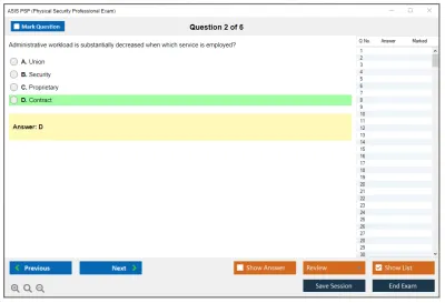 ASIS PSP Planning & Scheduling Professional (PSP) Exam Practice test exam simulator test engine exam Prep practice test questions answers Image 2