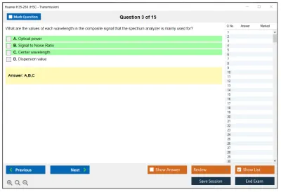 Huawei H35-260 HCSA-Field-Transmission & PTN V1.0 Practice test exam simulator test engine exam Prep practice test questions answers Image 3