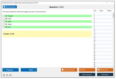 GAQM CDCP-001 Certified Data Centre Professional (CDCP) Practice test exam simulator test engine exam Prep practice test questions answers Image 1