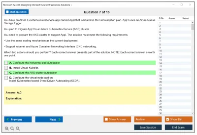 Microsoft AZ-305 Designing Microsoft Azure Infrastructure Solutions Practice test exam simulator test engine exam Prep practice test questions answers Image 7