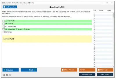 ECCouncil CEH-v11 Certified Ethical Hacker CEH v11 Practice test exam simulator test engine exam Prep practice test questions answers Image 3