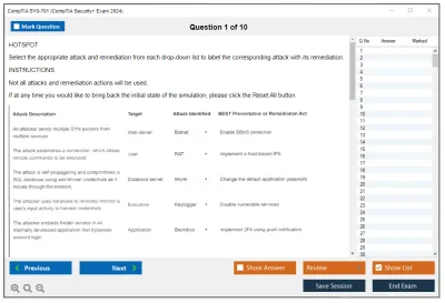 CompTIA SY0-701 CompTIA Security+ Exam 2025 Practice test exam simulator test engine exam Prep practice test questions answers Image 1