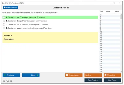Exin ITILF ITIL Foundation (ITILF) Practice test exam simulator test engine exam Prep practice test questions answers Image 3