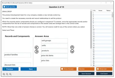 Microsoft MB-210 Microsoft Dynamics 365 for Sales Practice test exam simulator test engine exam Prep practice test questions answers Image 2