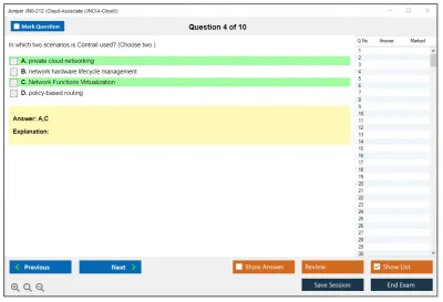 Juniper JN0-212 Cloud-Associate (JNCIA-Cloud) Practice test exam simulator test engine exam Prep practice test questions answers Image 4