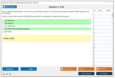 ECCouncil 312-50v12 Certified Ethical Hacker Exam (CEHv12) Practice test exam simulator test engine exam Prep practice test questions answers Image 1