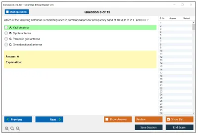 ECCouncil 312-50v11 Certified Ethical Hacker Exam (CEH v11) Practice test exam simulator test engine exam Prep practice test questions answers Image 8