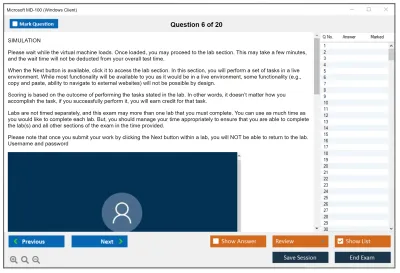 Microsoft MD-100 Windows Client Practice test exam simulator test engine exam Prep practice test questions answers Image 6